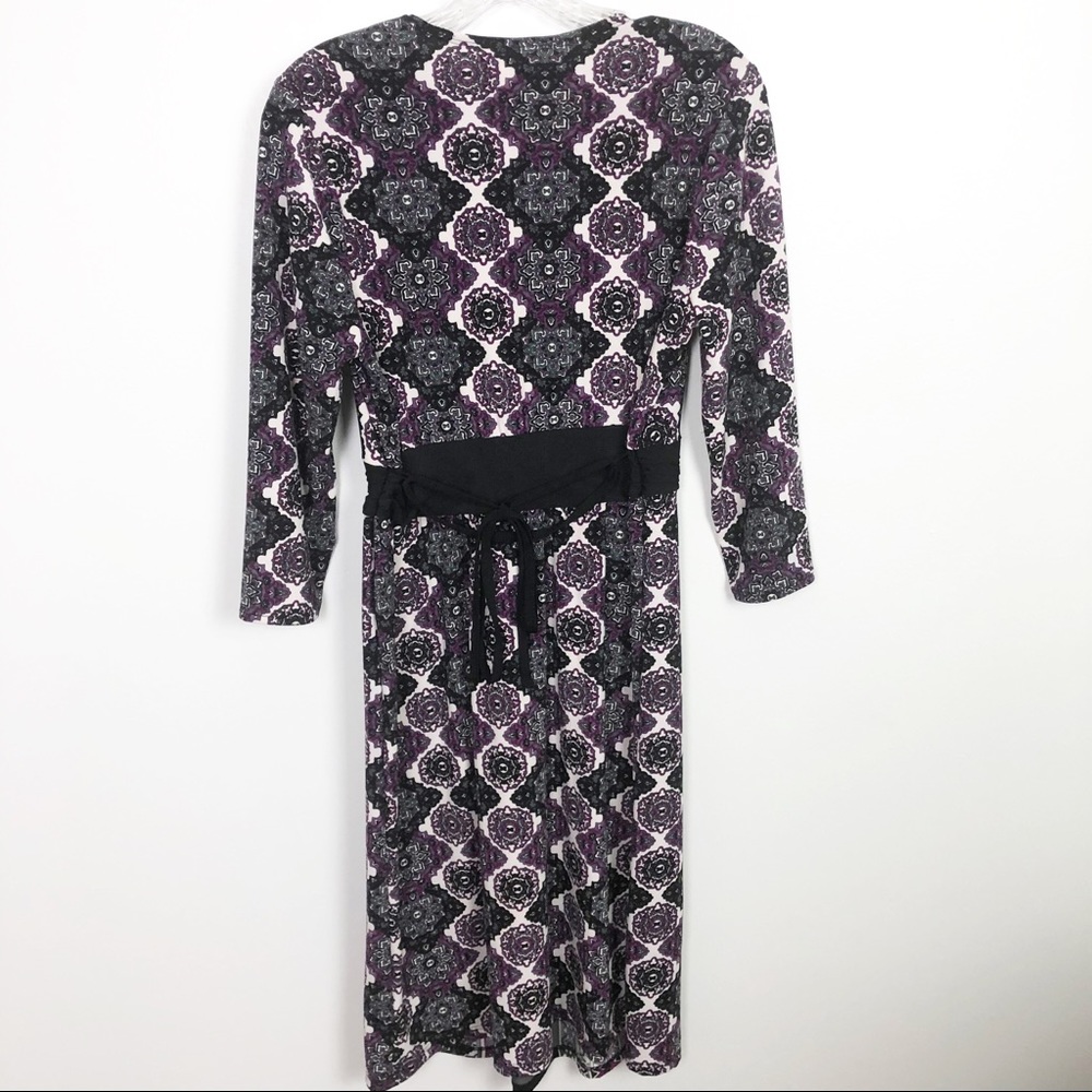 Motherhood Maternity Surplice Bodice Dress Small - Picture 8 of 8